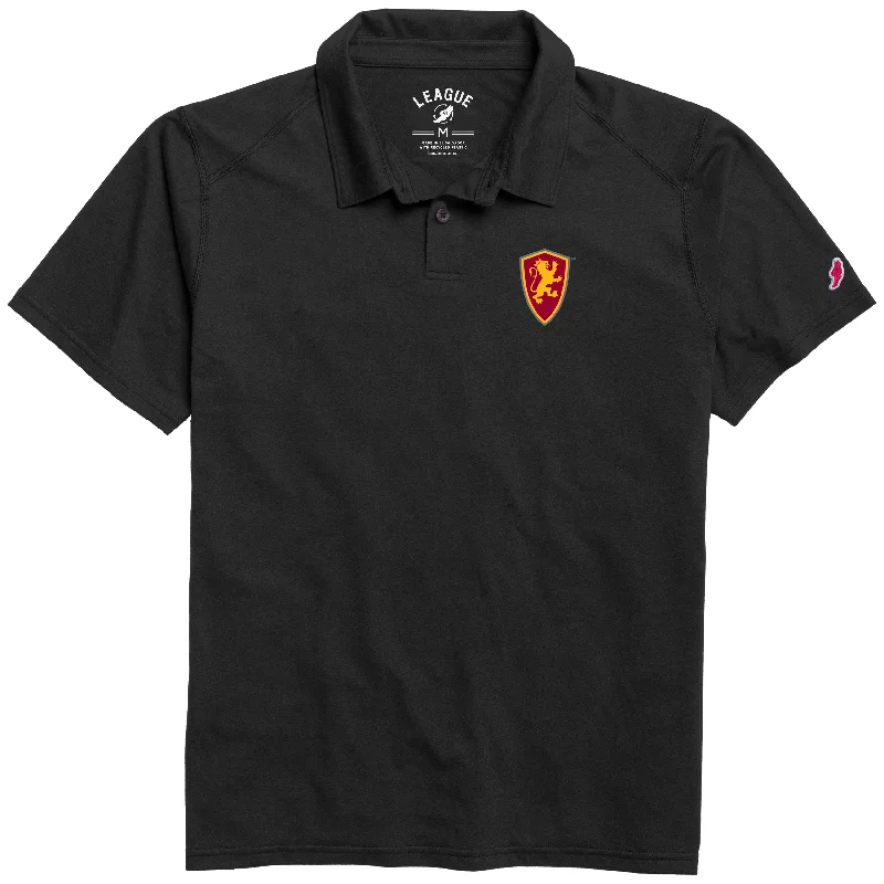 Reclaim Shield Black Polo