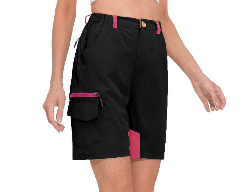 Women's 9 Inch Golf Hiking Cargo Shorts