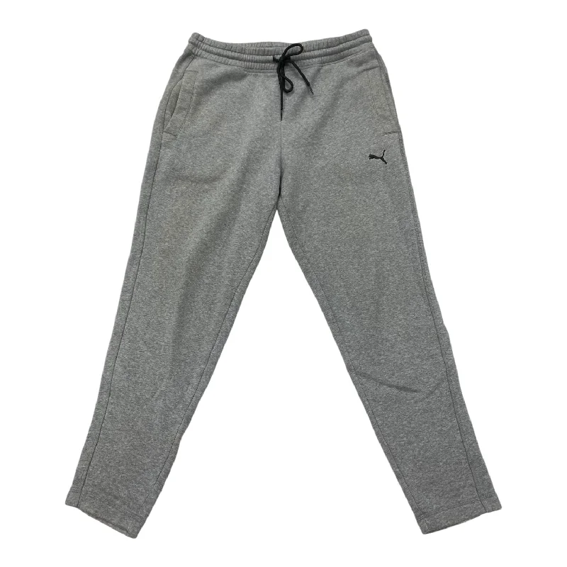 Athletic Pants By Puma In Grey, Size: L